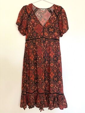 Arnhem Zephyr Sundress in Pepper Size Small